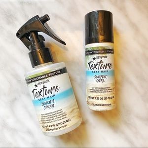 Texture SexyHair Beach'n Spray 4.2 oz + Surfer Girl Dry Texturing Spray 1.25 oz